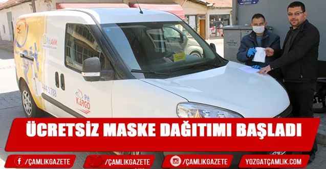 Ücretsiz maske dağıtımı başladı