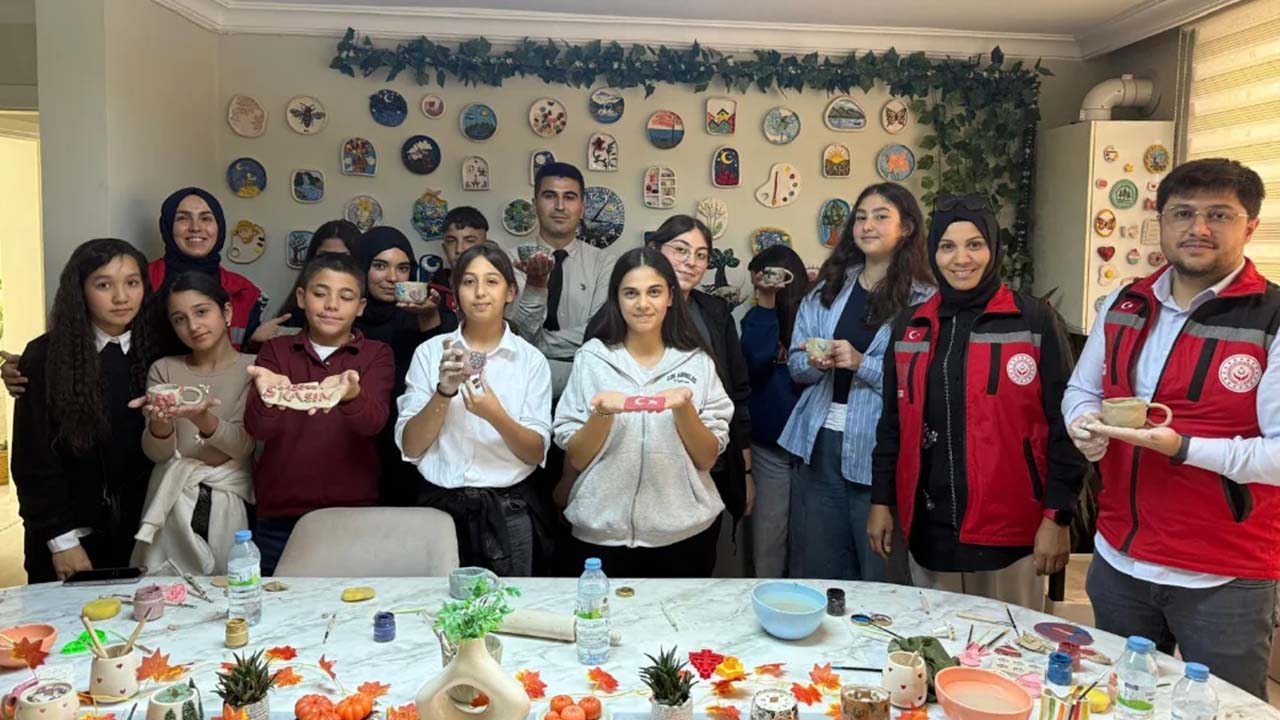 ODES Projesi Yozgat’ta Çocukları Seramik Atölyesinde Buluşturdu!