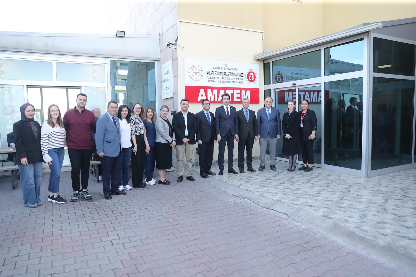 Ankara Vali Yardımcısı Metin Selçuk’tan AMATEM’e Ziyaret