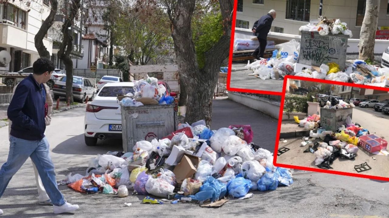 Ankara’da Çöp Sorunu Büyüyor: Sokaklar Temizlik Bekliyor