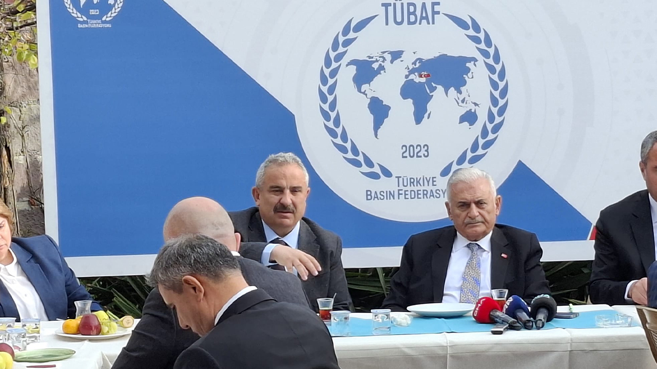 Binali Yıldırım TÜBAF’ta önemli açıklamalarda bulundu: Terörsüz Türkiye İçin Tarihi Bir Fırsat Var
