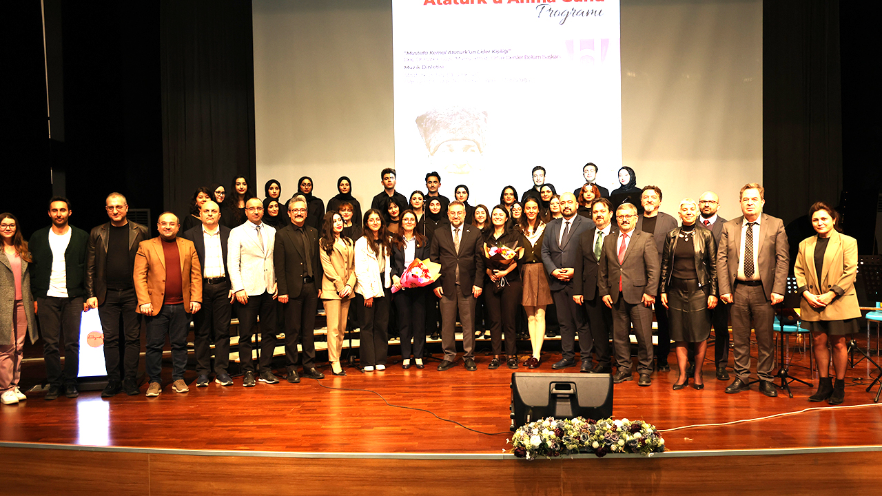 Yozgat Bozok Üniversitesi’nde Atatürk'ü Anma Programı