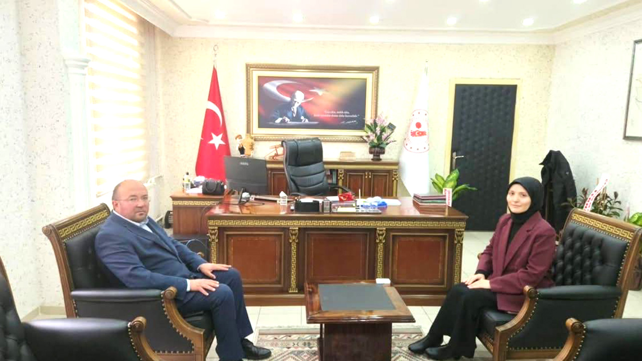 Çayıralanlı Başkanlardan Kaymakam Sağıroğlugil'e Ziyaret