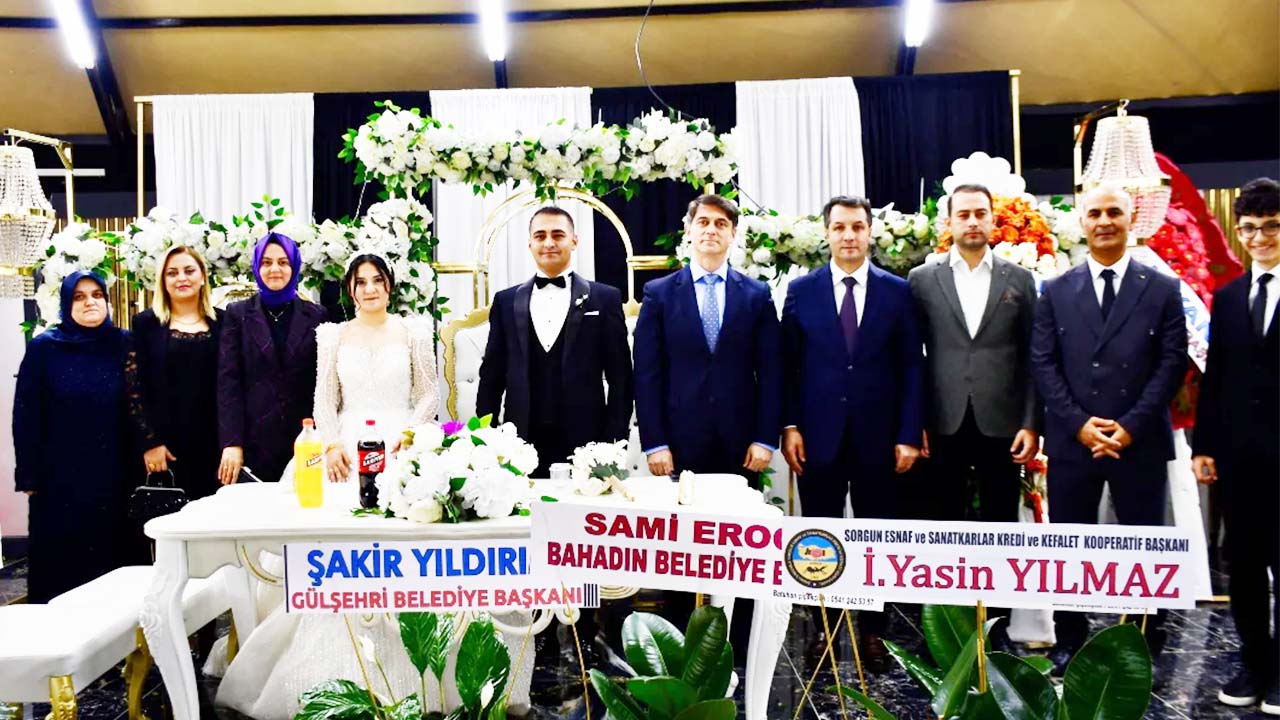 Yozgat Emniyeti Bu Düğünde Bir Araya Geldi!