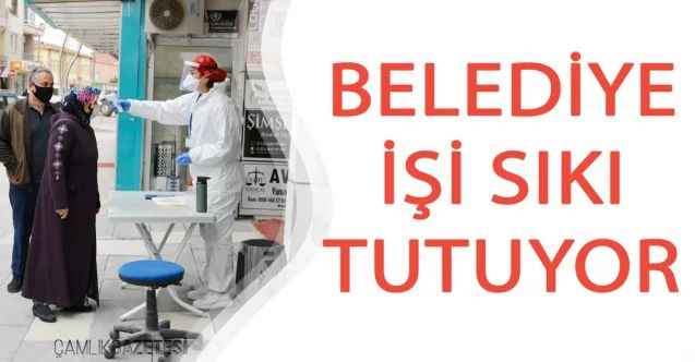 Sorgun Belediyesinin koronavirüsle mücadelesi sürüyor