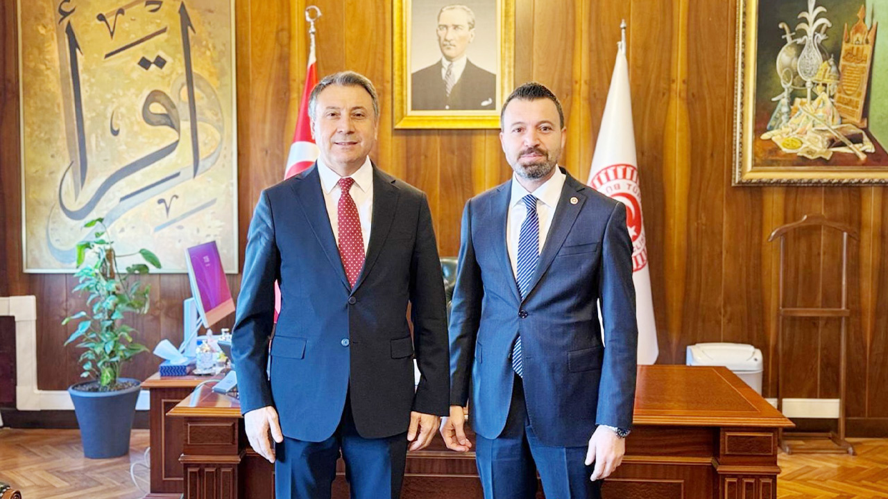 AK Parti Yozgat Milletvekili Süleyman Şahan ASFAT Genel Müdürü İlbaş ile buluştu