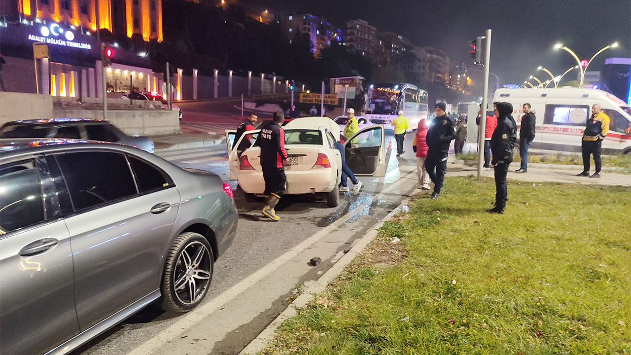 Yozgat'ta kaza! Neyse ki korkulan olmadı!