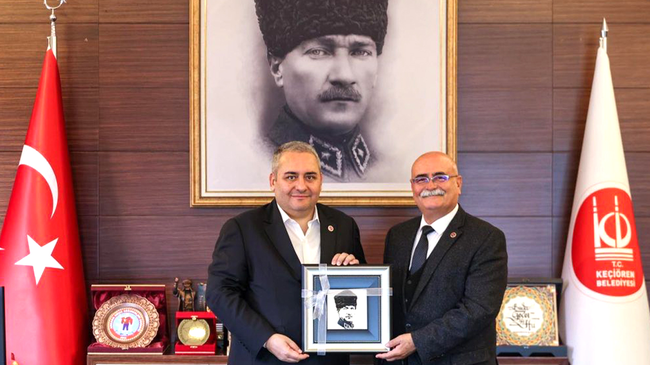 Yozgat Bahadın Belediye Başkanı Eroğlu’ndan Keçiören Belediye Başkanı Mesut Özarslan’a Ziyaret