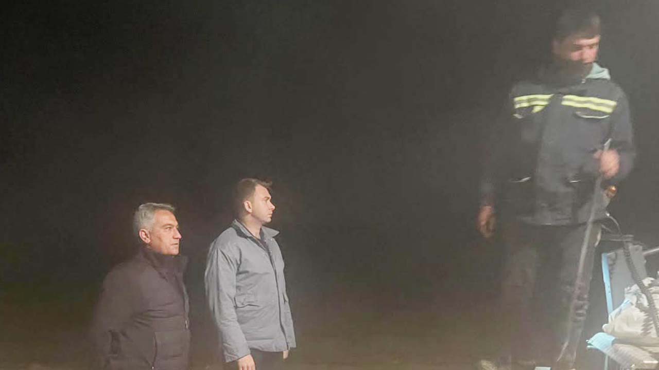 Yozgat’a yarım saat uzaklıkta gece de çalışıyorlar