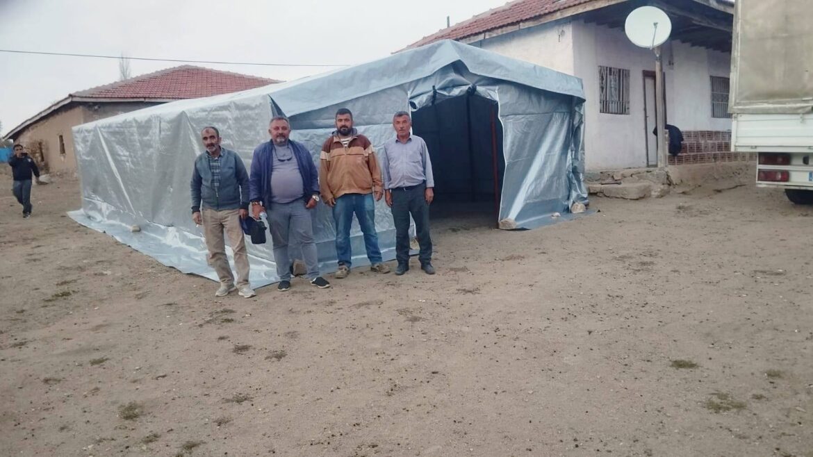Yozgat’ın o köyünde taziye çadırı mutluluğu