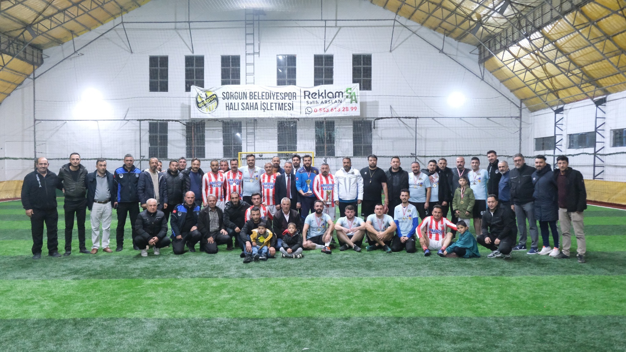 Sorgun Belediyesi Birimler Arası Futbol Turnuvası Sona Erdi