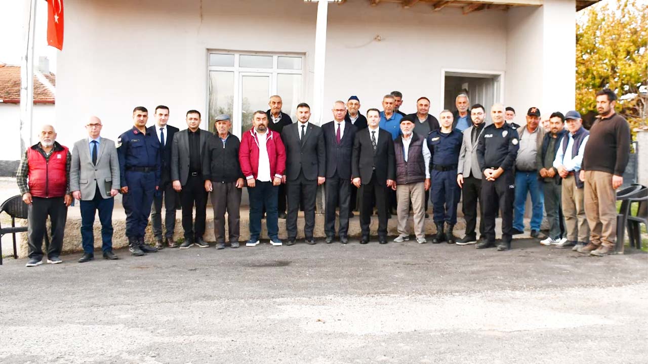 Sorgun’un Karaveli, Çavuş, Büyükören ve Çamurlu Köylerine Devlet Ziyareti