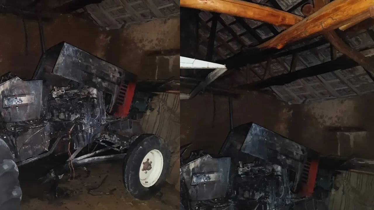 Sorgun’da gece yarısı korkutan yangın: küle döndü