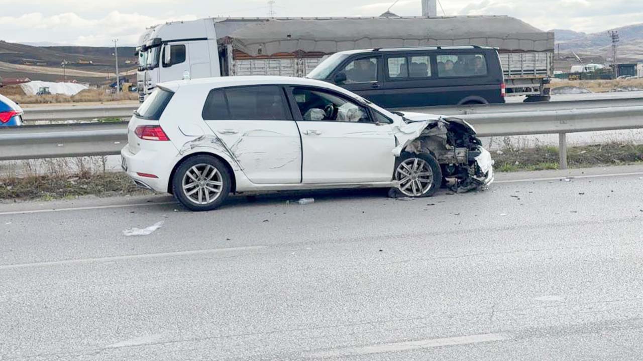 Yozgat’ın komşusunda korkutan kaza: saniye saniye kameralarda!
