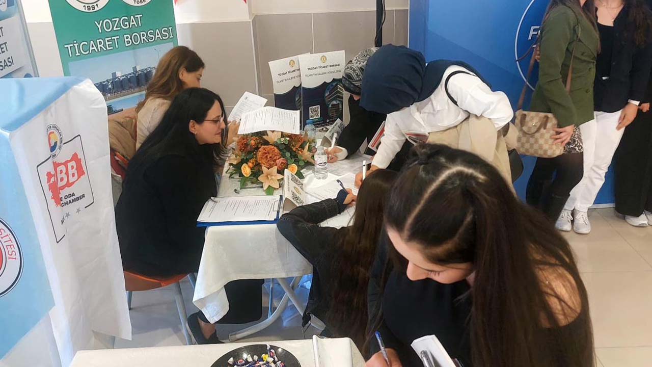 Yozgat Bozok Üniversitesi Kariyer Günü’ne Ticaret Borsası’ndan Destek