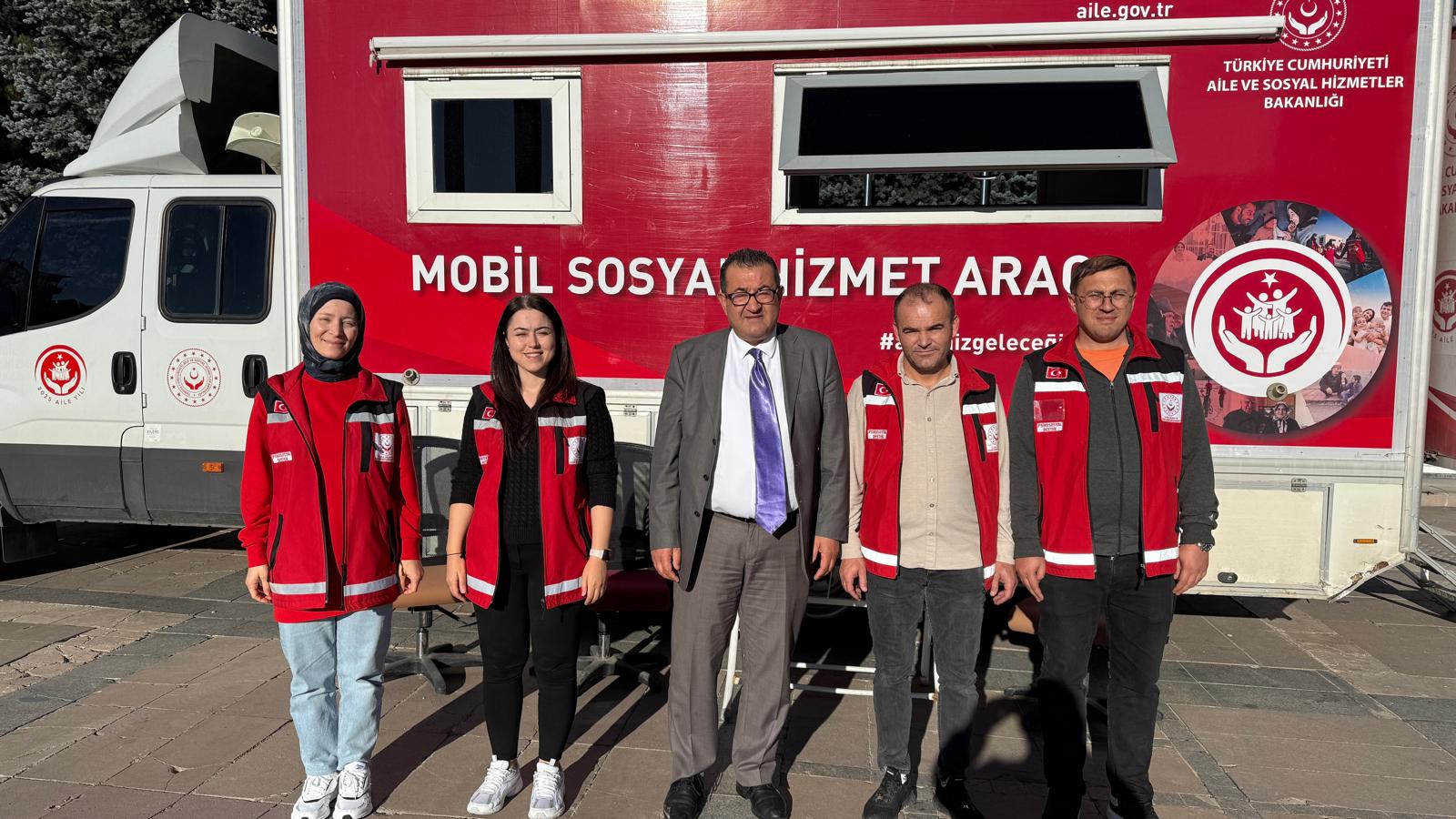 Yozgat’ta Mobil Sosyal Hizmet Aracı Görev Başında