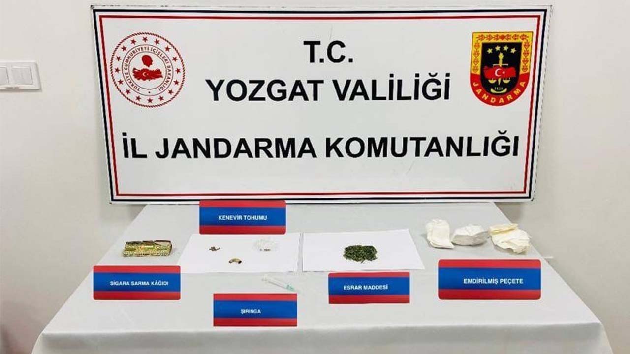 Yozgat’ta Yasaklı Madde Operasyonu: İki Şahıs Suçüstü Yakalandı