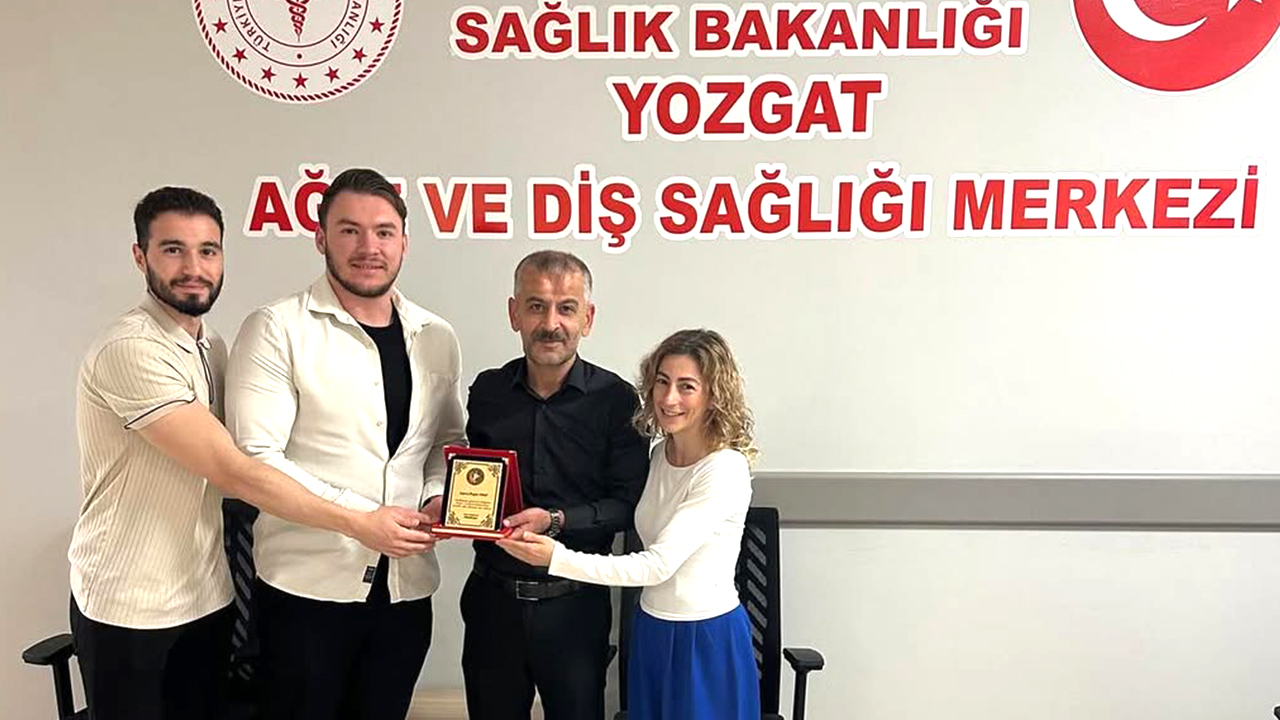 Yozgat Kale Akıncılar Spor Kulübünden Destek olanlara Plaket