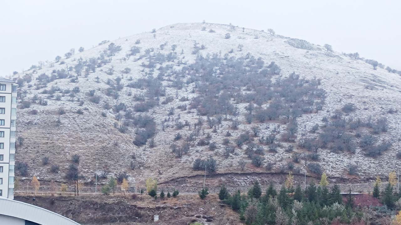 Yozgat'a Kar Yağdı: İlk Kar Manzaraları…