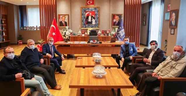 Erbaş ve Yıldırım’dan Başkan Işık’a ziyaret