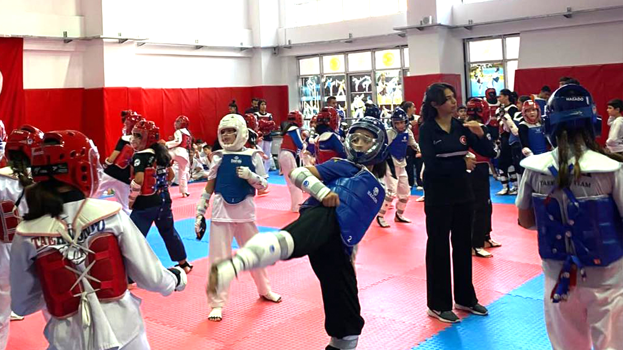 Yozgat’ta Taekwondo Sporcularından Ortak Antrenman: 300’ün Üzerinde Sporcu Katıldı