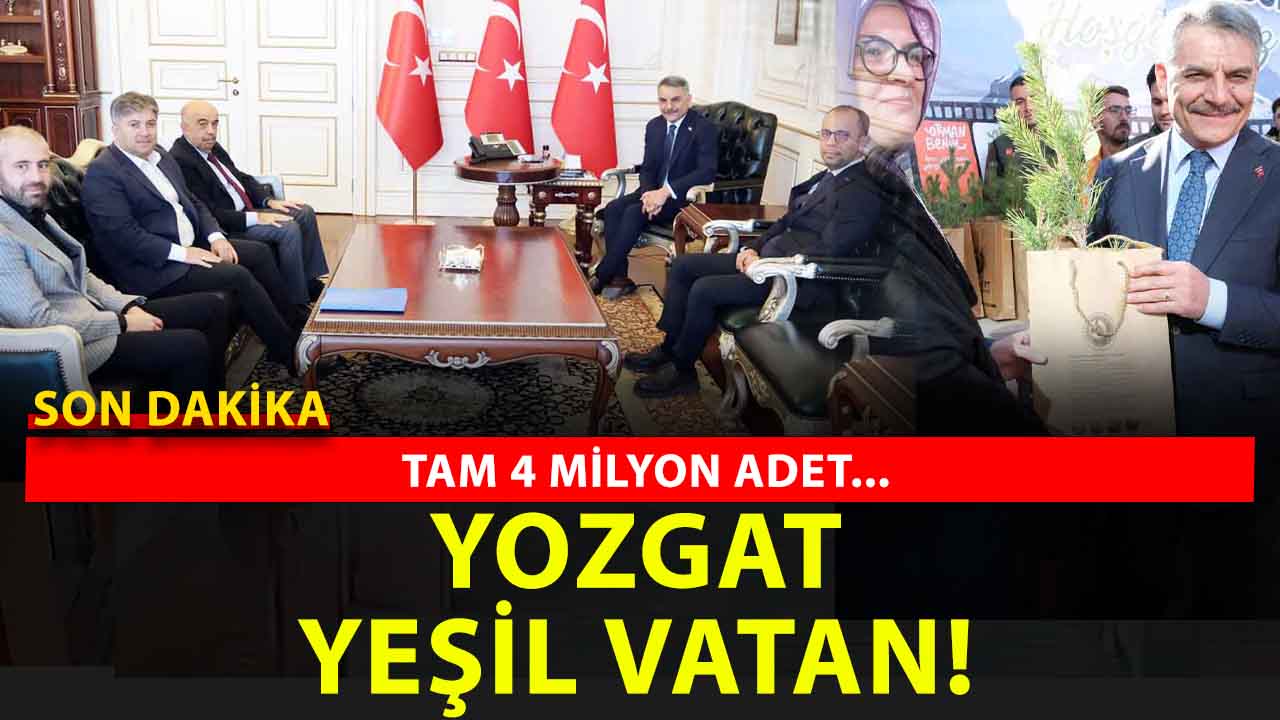 Gimat Grubu Başkanı Zafer Özışık’tan Vali Özkan’a Ziyaret: Yozgat Yeşil Bir Diyara Dönüşüyor