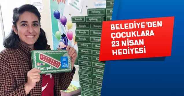 Belediye’den çocuklara 23 Nisan hediyesi