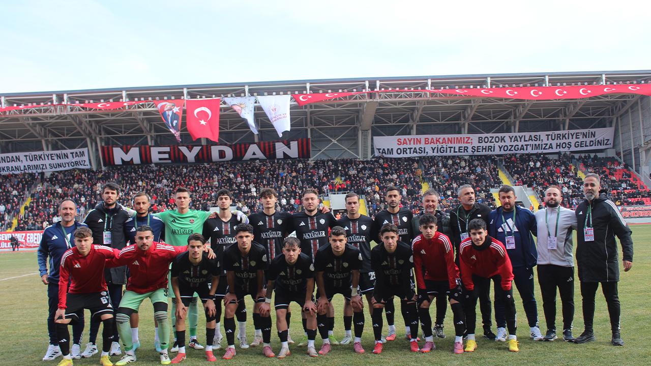 Yozgat Bozokspor Yeni Stadyumda Beraberlikle Başladı