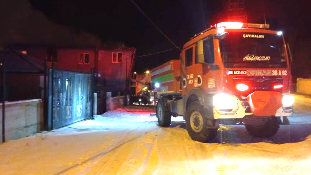 Çayıralan’da Korkutan Yangın