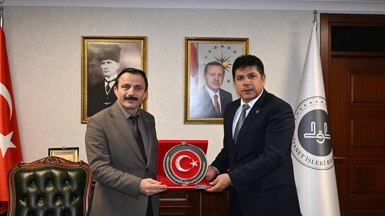 DİVA-SEN’den Diyanet İşleri Başkan Yardımcılarına Ziyaret