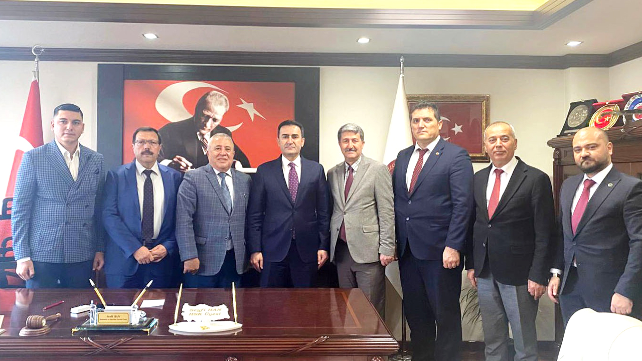 Yozgatlıların gururu HSK Üyesi Seyfi Han’a hemşehri ziyareti