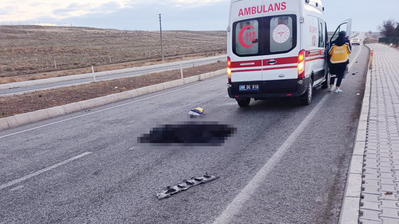 Son dakika! Yozgat'ta otomobilin çarptığı yaya hayatını kaybetti