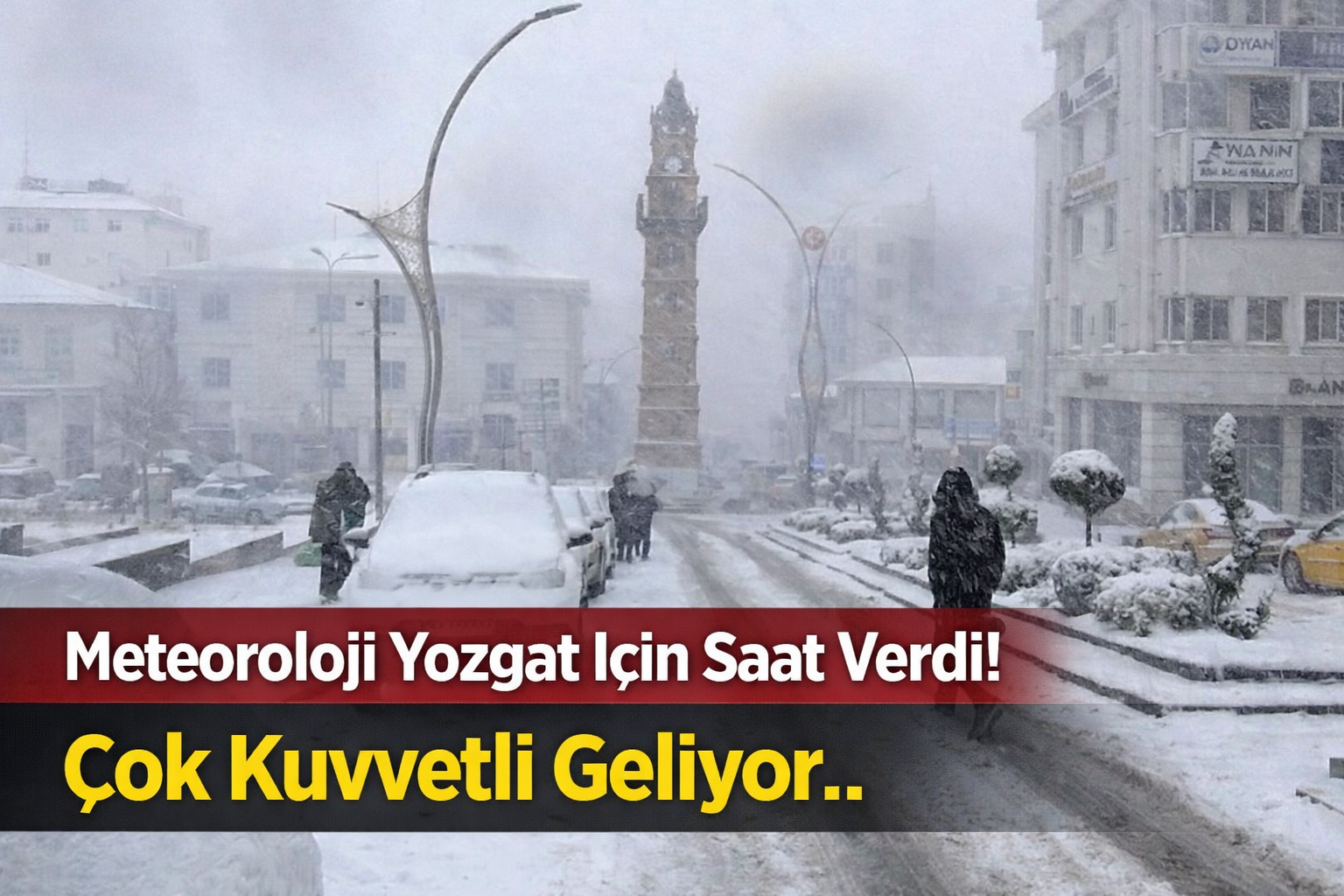 Meteoroloji Yozgat İçin Saat Verdi! Çok Kuvvetli Geliyor..