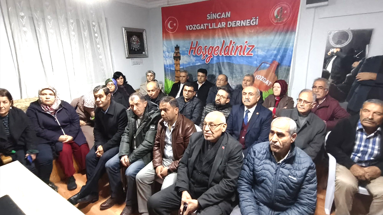 MHP'li Çetinkaya’dan Sincan’da Hemşehri Buluşması