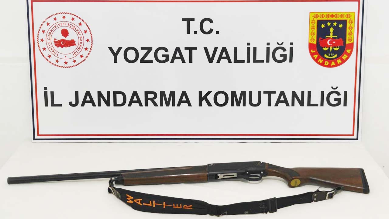 Kadışehri’nde Jandarmadan Dikkat Çeken Denetim: Ruhsatsız Av Tüfeği Bulundu!