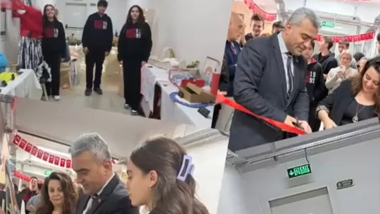Çankaya Hacı Ömer Tarman Anadolu Lisesi’nden İleri Dönüşüm Sergisi