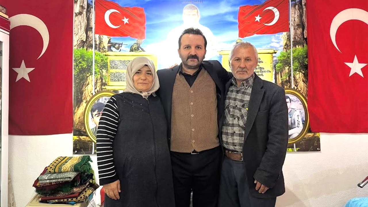Yozgat Ülkü Ocakları’ndan Şehit Doğanay Çelik’e Vefa Ziyareti
