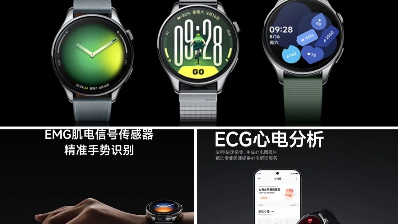 Xiaomi Watch 5 Kas Sinyali Algılama Özelliğiyle Tanıtıldı