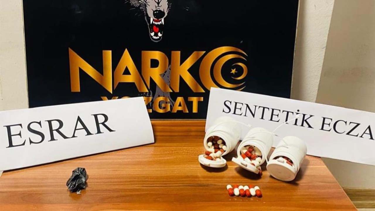 Yozgat’ta Yasaklı Madde Operasyonu: 165 Sentetik Ecza Ele Geçirildi