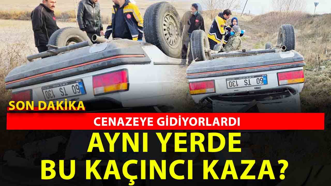 Yozgat’ı yanı başında kazasız gün geçmiyor: bu kez düğüne giderken yakalandılar