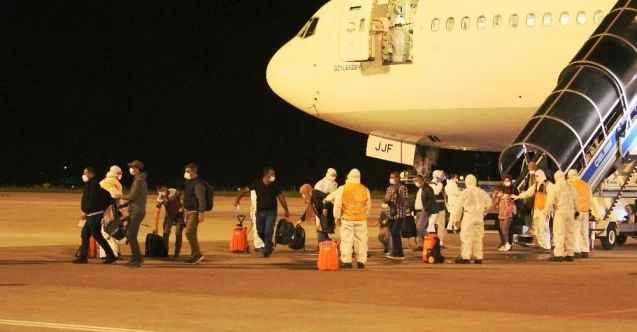 Tanzanya ve Kenya’dan getirilen 272 Türk vatandaşı Samsun’da karantinaya alındı