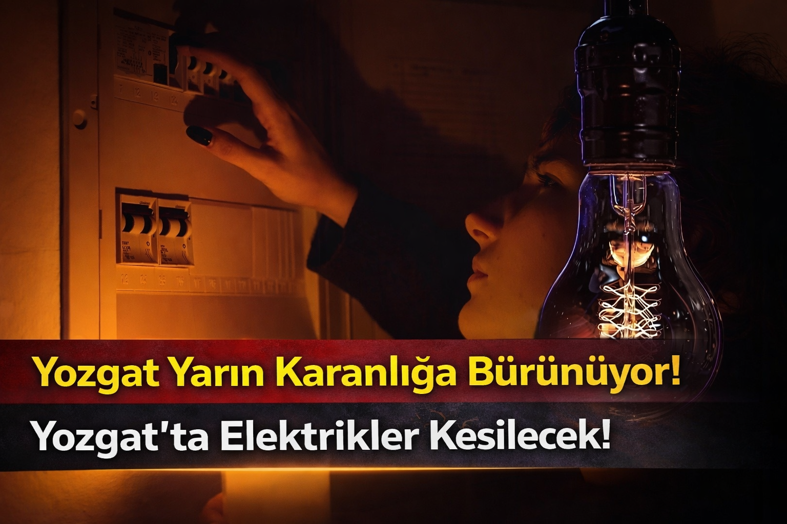 Yozgat Yarın Karanlığa Bürünüyor! Yozgat’ta Elektrikler Kesilecek!