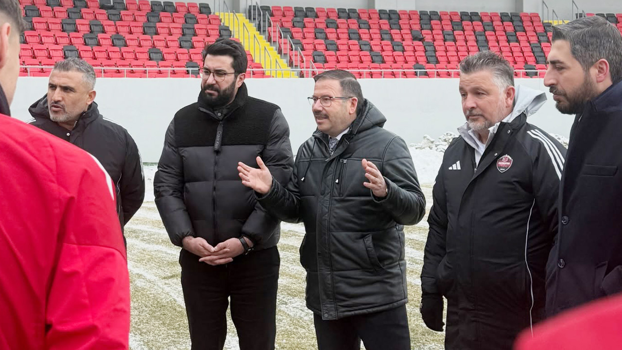 AK Parti Yozgat İl Başkanlığı’ndan Bozokspor’a Moral Ziyareti