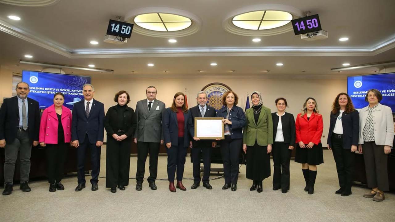 Ankara Üniversitesi’nde Sağlıklı Yaşamı Destekleyen Örnek Uygulama