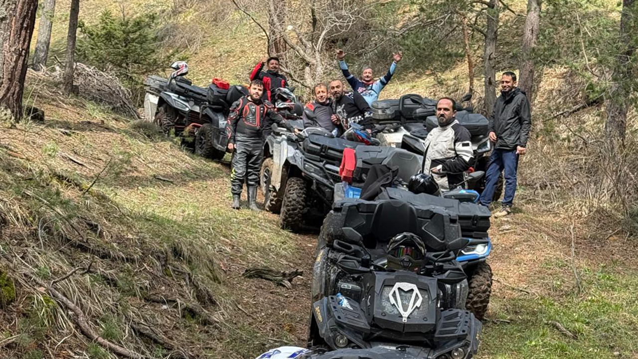 Yozgat’ta ATV Tutkunları Her Hafta Sonu Offroad Heyecanı Yaşıyor