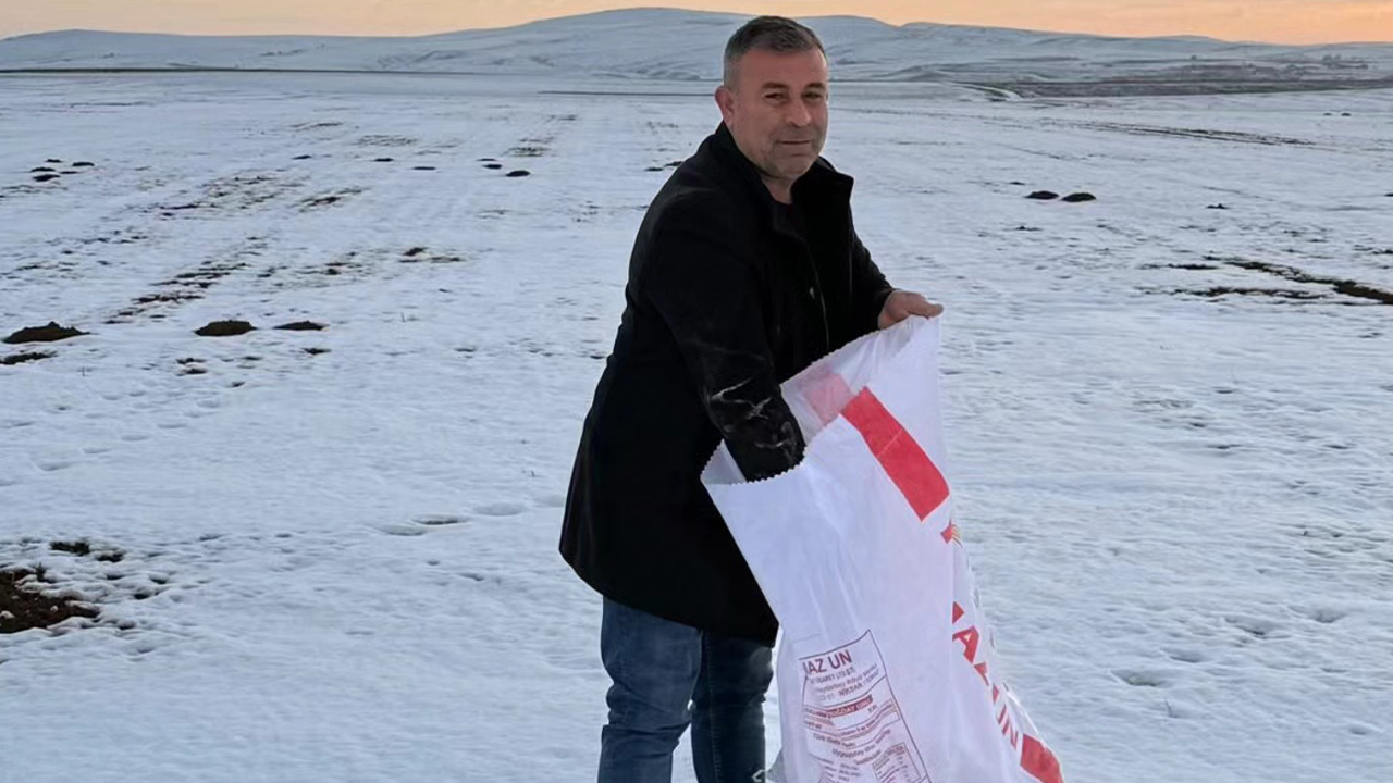 Boğazlıyan’ın iyi kalpli muhtarı karları aştı gitti
