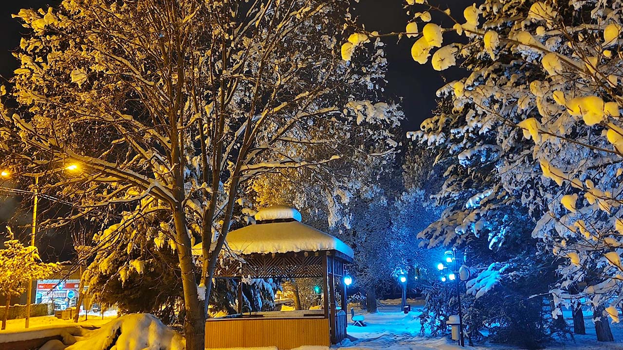 Yozgat Çayıralan’da Kartpostallık Kış Manzaraları