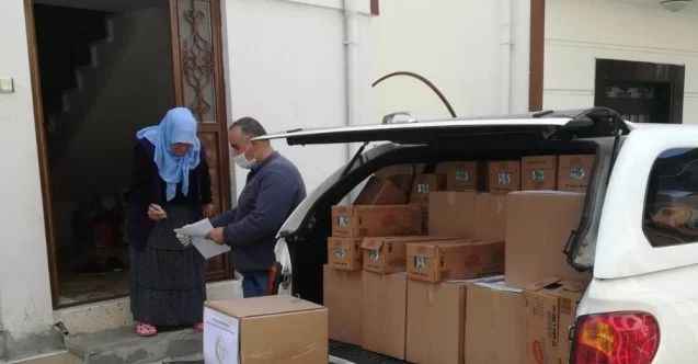 600 aileye yardım paketi