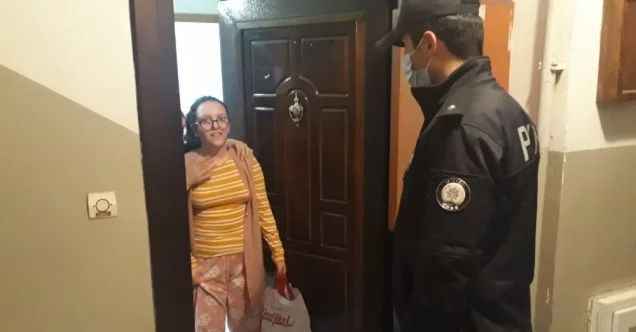Ümraniye polisinden anlamlı ziyaret