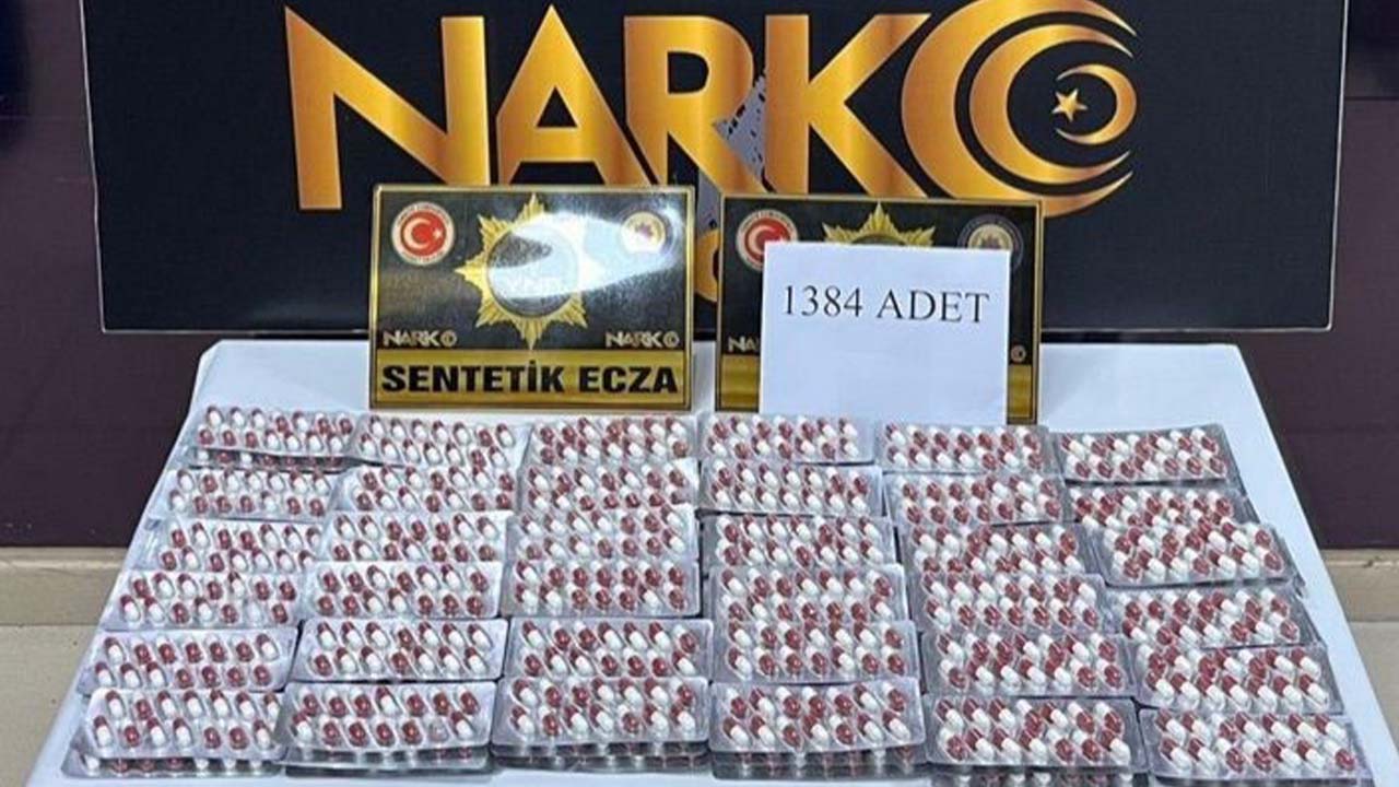 Yozgat’ta Narkotik Operasyonu: Bin 384 Adet Ele Geçirildi